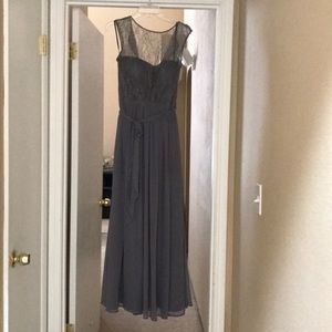 Gray evening gown, bought used only worn once